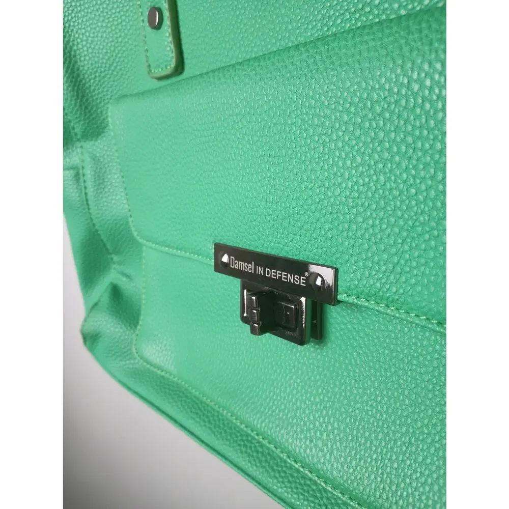 Damsel in Defense Daphne Concealed Carry Kari Purse Green Shoulder Bag‎